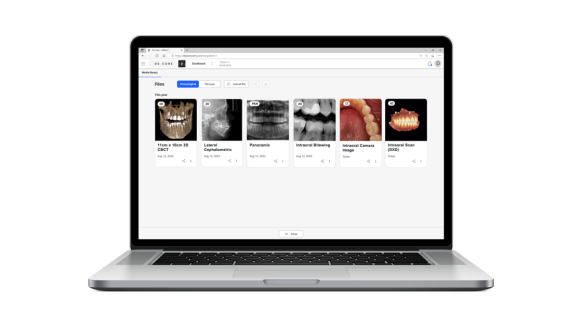 screenshot of Sidexis 4